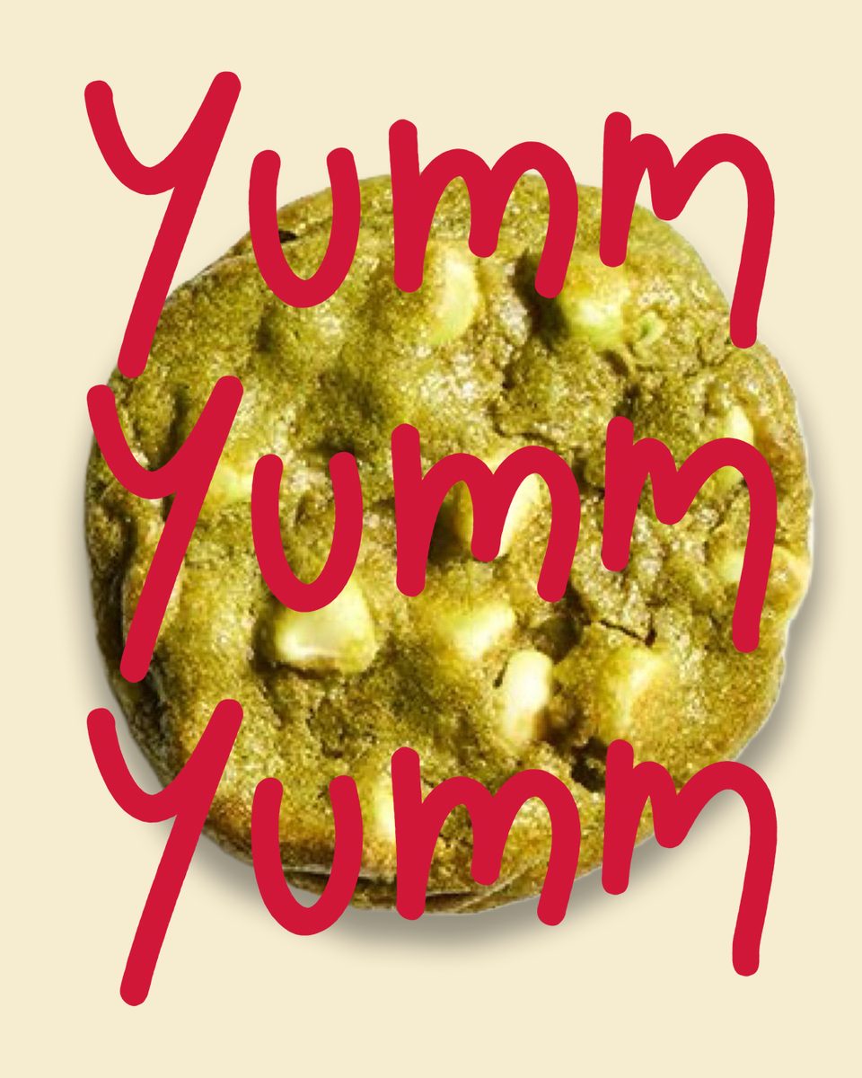 YUMM — matcha koek